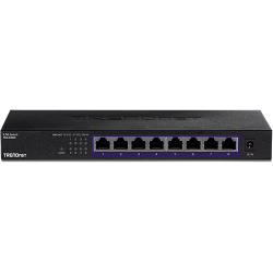 Switch 8 porturi 2.5G, Fanless - TRENDnet TEG-S380