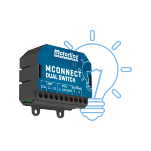 Modul comanda lumini - MOTORLINE MCONNECT-DUAL-SWITCH Modul comanda lumini - MOTORLINE MCONNECT-DUAL-SWITCH