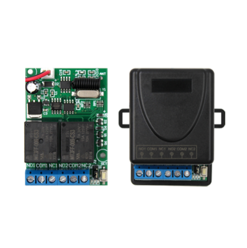 Set radio comanda - 2 relee 433MHz CSR-807Y2 Set radio comanda - 2 relee 433MHz CSR-807Y2