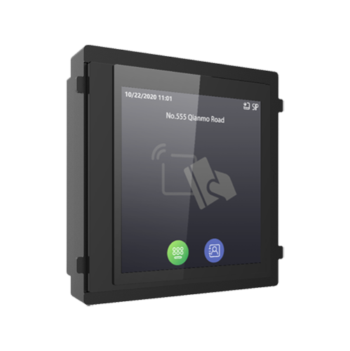 Modul afisaj IPS touch screen, 4 inch, pentru Interfon modular - HIKVISION DS-KD-TDM Modul afisaj IPS touch screen, 4 inch, pentru Interfon modular - HIKVISION DS-KD-TDM