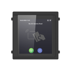 Modul afisaj IPS touch screen, 4 inch, pentru Interfon modular - HIKVISION DS-KD-TDM Modul afisaj IPS touch screen, 4 inch, pentru Interfon modular - HIKVISION DS-KD-TDM