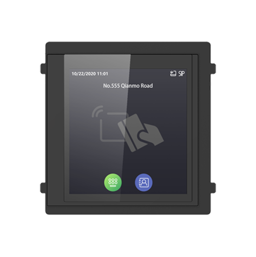 Modul afisaj IPS touch screen, 4 inch, pentru Interfon modular - HIKVISION DS-KD-TDM Modul afisaj IPS touch screen, 4 inch, pentru Interfon modular - HIKVISION DS-KD-TDM