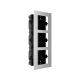 Rama montaj ingropat din otel inoxidabil, 3 module, pentru Interfon modular - HIKVISION DS-KD-ACF3-S Rama montaj ingropat din otel inoxidabil, 3 module, pentru Interfon modular - HIKVISION DS-KD-ACF3-S