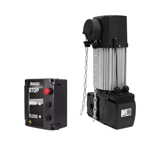 Kit automatizare usa sectionala max. 60mp, motor 400V AC- MOTORLINE KVM115 Kit automatizare usa sectionala max. 60mp, motor 400V AC- MOTORLINE KVM115