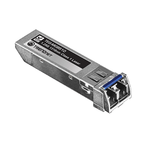 Modul SFP Mini-GBIC Single-Mode Duplex LC, 1.25G, 1310nm, 10Km - TRENDnet TEG-MGBS10 Modul SFP Mini-GBIC Single-Mode Duplex LC, 1.25G, 1310nm, 10Km - TRENDnet TEG-MGBS10