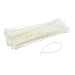 Coliere de plastic 200x2.5 mm, ALB, 100 buc TCP-200-2.5-W Coliere de plastic 200x2.5 mm, ALB, 100 buc TCP-200-2.5-W