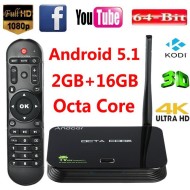 Z4/ TV Box 4K 2GB+16GB Flash Bluetooth 4.0 2,4 GHz/5,8 GHz 3368 Android 5.1 KODI Smart Wifi H.265