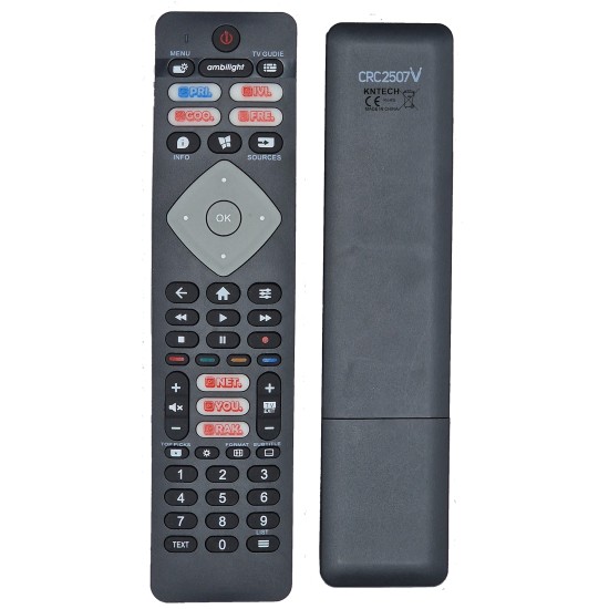 Nr.1166/ CRC2507V Telecomandă pentru LED PHILIPS 4K cu Ambilight,Netflix, Rakuten si Yahoo Nr.1166/ CRC2507V Telecomandă pentru LED PHILIPS 4K cu Ambilight,Netflix, Rakuten si Yahoo