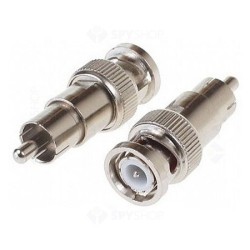 Conector adaptor BNC tata la RCA tata Conector adaptor BNC tata la RCA tata