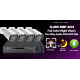 Kit sistem de supraveghere IP cu NVR cu 4 canale PoE 5 MP si 4 camere de exterior 5 MP KIT-PX02XNF Kit sistem de supraveghere IP cu NVR cu 4 canale PoE 5 MP si 4 camere de exterior 5 MP KIT-PX02XNF