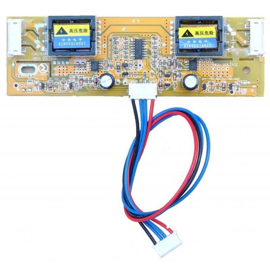 2H4L-1906/ Invertor LCD pentru 4 lămpi (conectori mari)