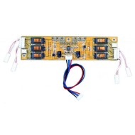 6H6L-0604/ Invertor LCD pentru 6 lămpi (conectori mari+mici)
