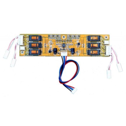 6H6L-0604/ Invertor LCD pentru 6 lămpi (conectori mari+mici)