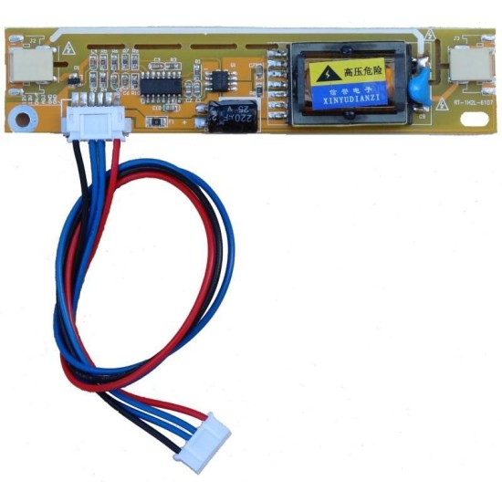 1H2L-5107/ Invertor LCD pentru 2 lămpi (conectori mici)