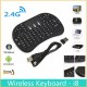 I8/ Telecomandă cu tastatură și touchpad mouse wireless 2,4 GHz I8/ Telecomandă cu tastatură și touchpad mouse wireless 2,4 GHz