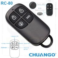 RC-80/ Telecomandă compatibilă cu sistemele de alarmă CHUANGO GO2 și CG-G5