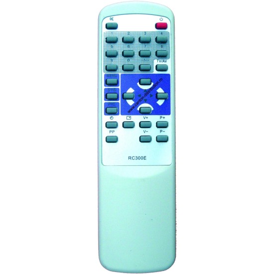 Nr.460/ RC300E Telecomandă pentru TV SHOV, IVORY